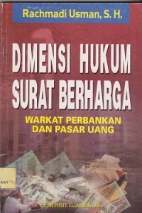 Image of Dimensi hukum surat berharga warkat perbankan dan pasar uang