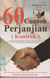 Image of 60 contoh perjanjian (kontrak)
