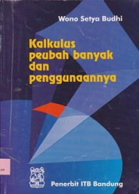 Image of Kalkulus peubah banyak dan penggunaannya