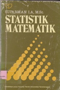 Image of Statistik matematika