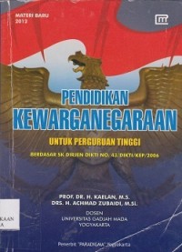 Image of Pendidikan kewarganegaraan
