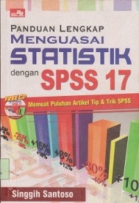 Image of Panduan lengkap menguasai statistik dengan SPSS 17