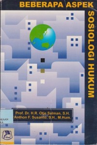 Image of Beberapa aspek sosiologi hukum