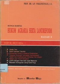 Image of Bunga rampai hukum agraria serta landreform