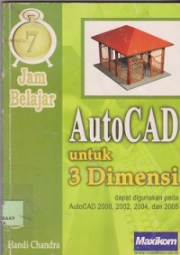 Image of 7 jam belajar autocad untuk 3 dimensi