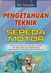 Image of Pengetahuan teknik sepeda motor