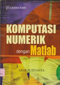 Image of Komputasi numerik dengan matlab