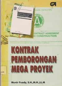 Image of Kontrak pemborongan mega proyek