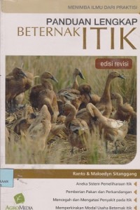 Image of panduan lengkap beternak itik
