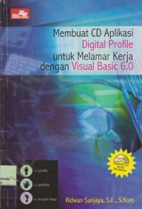 Image of Membuat CD aplikasi profile untuk melamar kerja dengan visual basic 6.0