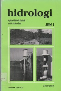 Image of Hidrologi : aplikasi metode statistik untuk analisis data