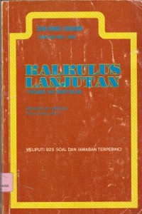 Image of Seri buku schaum teori dan soal-soal kalkulus lanjutan : versi SI/metrik