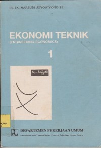 Image of Ekonomi teknik (engineering economics)