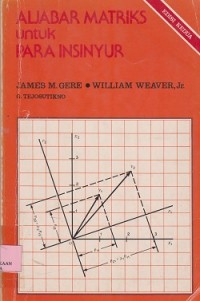 Image of Aljabar matriks untuk para insinyur