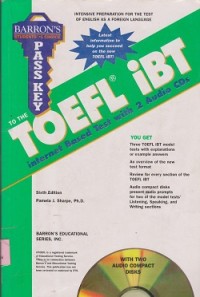 Image of Pass key to the toefl iBt