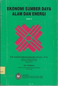 Image of Ekonomi sumber daya alam dan energi