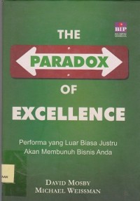 Image of The paradoX, of excellence