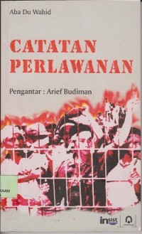 Image of Catatan perlawanan