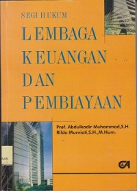 Image of Segi hukum lembaga keuangan dan pembiayaan
