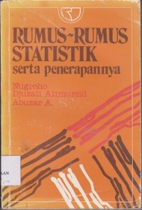 Image of Rumus-rumus statistik serta penerapannya