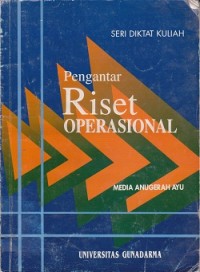 Image of Pengantar riset operasional