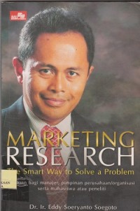 Image of Marketing research : the SMArt way to solve a problem