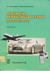 Image of Pengantar perancangan teknik  (perancangan produk)