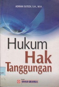 Image of Hukum hak tanggungan