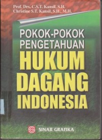 Image of Pokok-pokok pengetahuan hukum dagang Indonesia