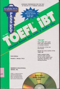 Image of Pass key to the toefl ibt