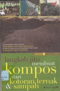 Image of Langkah jitu membuat kompos dari kotoran ternak & sampah