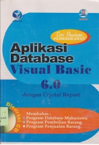 Image of Aplikasi database visual basic 6.0 dengan crystal report
