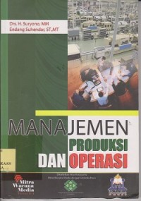 Image of Manajemen produksi dan operasi
