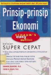 Image of Schaum's easy outlines prinsip-prinsip ekonomi : belajar super cepat