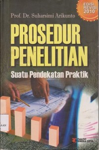 Image of Prosedur penelitian : suatu pendekatan praktik