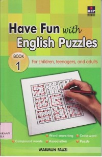 Image of Have fun with english puzzles for children, teenagers, and adults