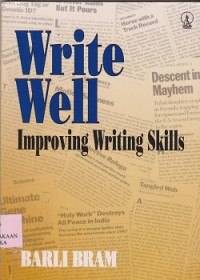 Image of Write well : improving writing skills