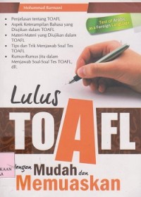 Image of Lulus TOAFL dengan mudah dan memuaskan