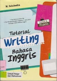 Image of Tutorial writing bahasa Inggris