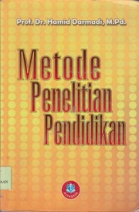 Image of Metode penelitian pendidikan