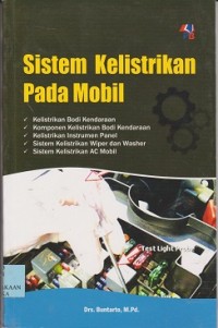 Image of Sistem kelistrikan pada mobil : kelistrikan bodi kendaraan, komponen kelistrikan bodi kendaraan, kelistrikan instrumen panel, sistem kelistrikan wiper dan washer, sistem kelistrikan AC mobil