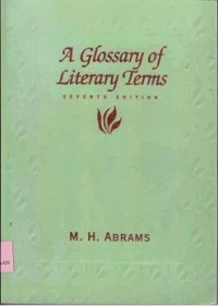 Image of A glossary of literary terms