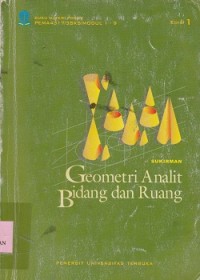 Image of Geometri analit bidang dan ruang