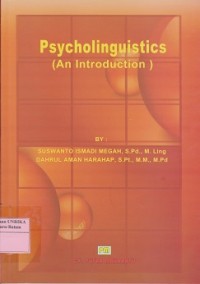 Image of Psycholinguistics (an introduction)