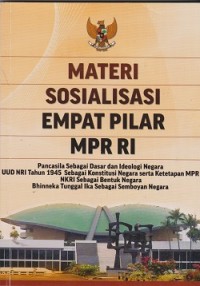 Image of Materi sosialisasi empat pilar MPR RI