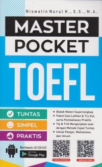 Image of Master pocket Toefl