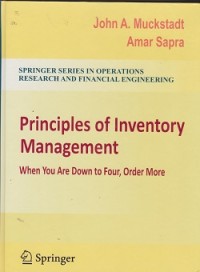 Image of Principles of inventory management: when you are down to four, order more