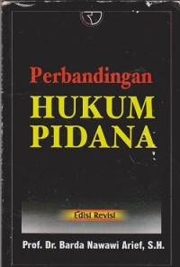 Image of Perbandingan hukum pidana