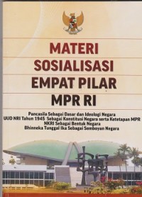 Image of Materi sosialisasi empat pilar MPR RI