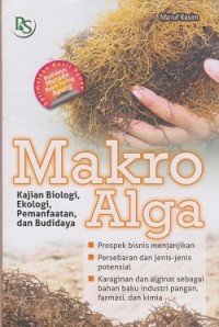 Image of Makro alga : kajian biologi, eklogi, pemanfaatan, dan budidaya